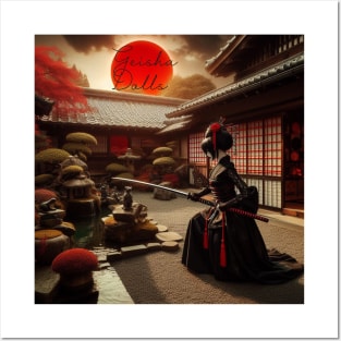 Geisha Dolls Posters and Art